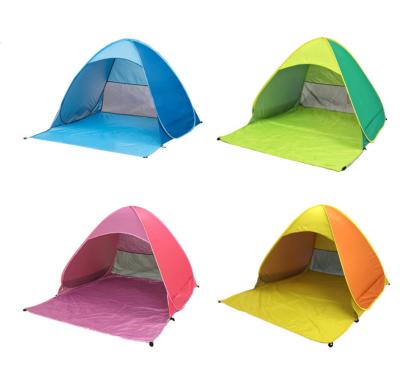 China Skip stype; UV coating; Large Door OEM/ODM Front Door Beach Sunroom Tent Garden Beach Sunshade Pop Up Shelter Outdoor Automatic Instant Portable Work Tent for sale