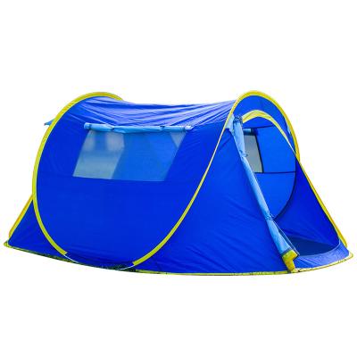 China Wholesale Portable Automatic Foldable Foldable Windproof Single Layer Waterproof Breathable 2 Person Outdoor Pop Up Boat Tent for sale