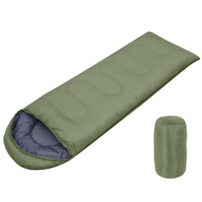 China Carry On Warm 700g Cotton Fill Waterproof Flame Retardant Promotion Portable Camping Hiking Sleeping Bag for sale