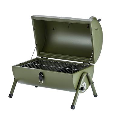 China Factory Made Portable Collapsible Red Green Stove Grill Small BBQ Grills Camping Portable Light For Outdoor Picnic Party for sale