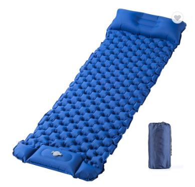 China Double Mat Single Or Spliced ​​Self-Inflating Camping Sleeping Light Weight With Pillow For Outdoor Tent Mattress for sale