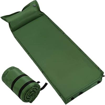 China Camper Hiking Outdoor Festivals Picnics Self Inflating Sleeping Pad For Camping Lightweight Inflatable Camping Pad for sale