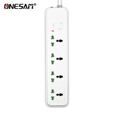 China Residential / General-Purpose Factory direct power strip plug 10A with wire plug row porous CE certification wiring board anti-shock plug board for sale