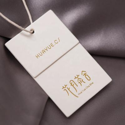 China Other Custom Logo OEM Clothing Accessories Bags Shoes Jeans Label Cards for sale