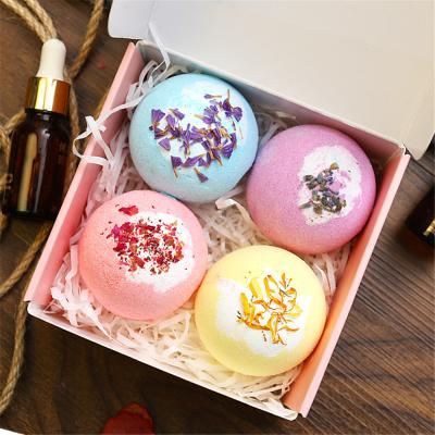 China Home Spa OEM Free Shipping Private Label Bubble Wholesale Hot Selling Custom Colors Shimmer Natural Vegan Organic Fizzy Bath Bombs for sale