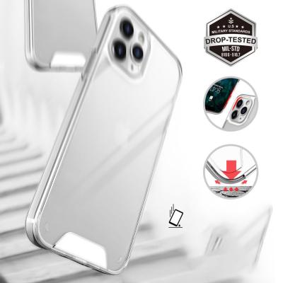 China New TPU Case For iPhone 12 Max Transparent 2020 Mini Pro TPU Space Shockproof Case For iPhone 11 12 Case for sale