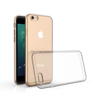 China Wholesale Thin/Light/Transparent/Scratch Resistance/Soft TPU Ultra Thin Crystal Case For iPhone 6S Case Phone Transparent Clear Housing Top For iPhone 6 Back Cover for sale