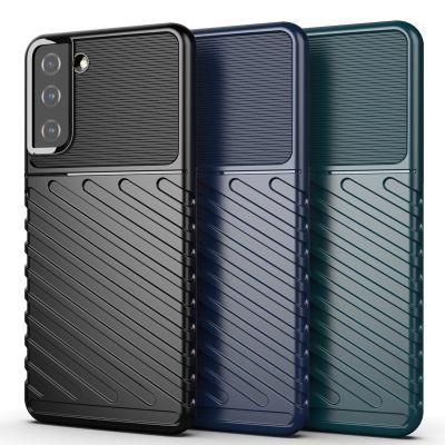 China Shockproof Phone Case For Samsung s21 plus Armor Shockproof TPU Mobile Phone Cover For Samsung s21 ultra for sale