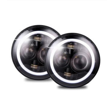 China IP67 High Beam Led 7 Inch Front Headlight Round Led Headlight for sale