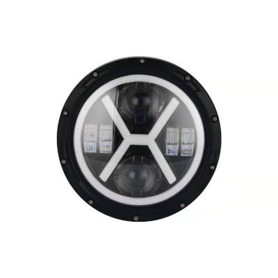 China 7inch High Beam Led High Power Headlight Design Angle Ring X