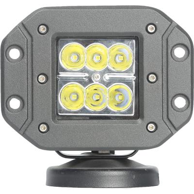 China Factory Price Normal Light Aluminum Truck LED Light IP65 DC12~65V 18W Work Light for sale