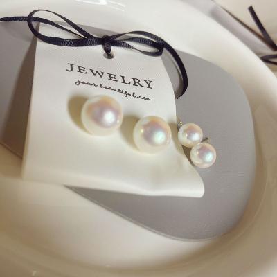 China Trendy Simple Trendy Pearl Fashion Simple High-end Colorful Temperament Niche Design Ladies Sweet Soft Earrings For Earings for sale