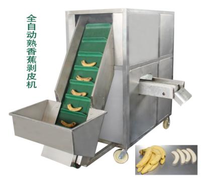 China Snack Factory Banana Peeling Machine Ripe Automatic Banana Peeler for sale