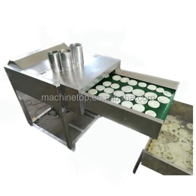 China Hotels Factory Directly Supply High Efficient Automatic Onion Slicing Machine for sale