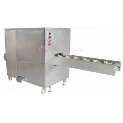 China Fruit Processing Factory RJY Garlic Root Cutting Machine Garlic Cutter for sale