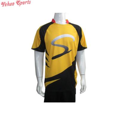 China Breathable Customized Sublimated Youth Rugby Uniform Design for sale