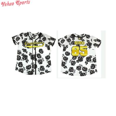 China Antibacterial Thermal Transfer Printing Paypal Baseball Shirt Women for sale