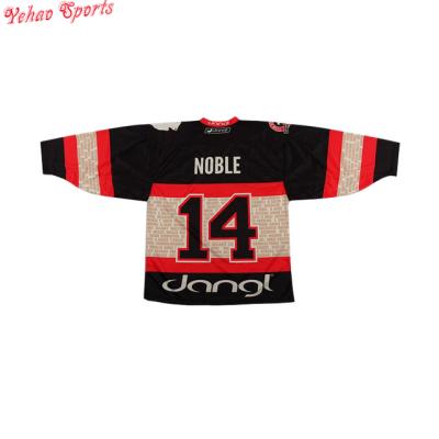 China Shirts & OEM sportswear sublimation ice hockey tank tops with string for sale