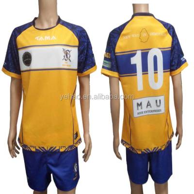 China Breathable sublimated custom rugby jersey afl pullover for sale