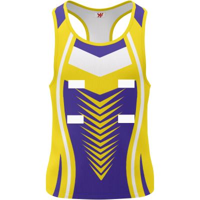 China Custom Function Polyester Body Fitted Custom Sublimation Netball Tank Tops And Shorts for sale