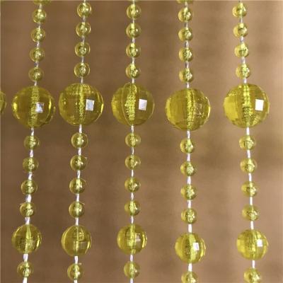 China European and American style boutique hand pendant Crystal Chain Beaded Curtain Ornament suitable for window bedroom background for wedding event for sale