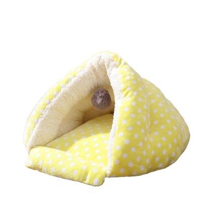 China Dismountable Soft Comfortable Luxury Round Fleece Lovely Round Soft Comfortable Round Fleece Warm Plush Hamburger Shape Pet Nest Mat Pet Nest Mat Blanket Pet Donut Dog Cat Bed for sale