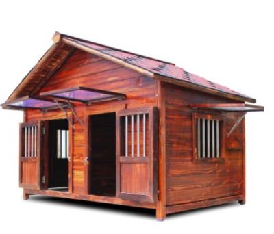 China The world's best-selling middleweight solid wood doghouse windproof and all-weather great for sale