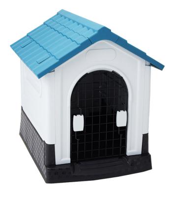 China Large Size Breathable Series Outdoor Use Removable Rainproof Plastic Kennel Kennel With Window for sale