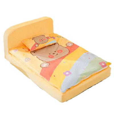 China Removable Cover Customized Removable Washable Cat Dog Bed Short Plush Waterproof PED Beds for sale