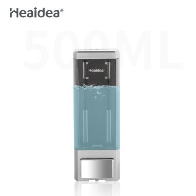 China Hotel Modern Plastic Hand Held Bathroom Gel Soap Dispenser Heaidea 500ml Simple Liquid Soap Dispenser for sale