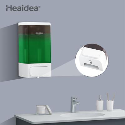 China Modern Wall Mounted Heaidea Hand Sanitizer Gel Dispenser Plastic Hand Soap Dispenser For Hotel for sale