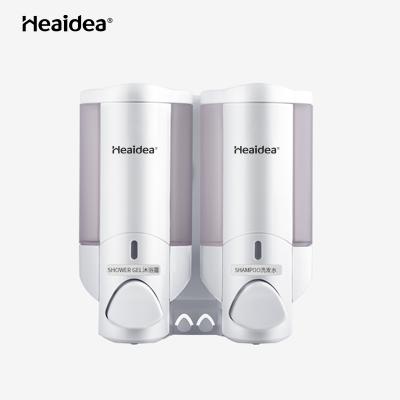 China Heaidea Double Soap Dispenser Refillable Soap Dispensers Manual For Shampoo CD-2016 for sale