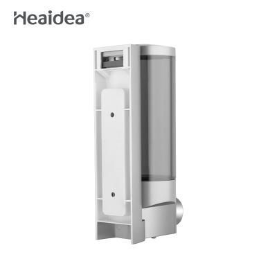 China Heaidea Modern Hot Sale Plastic Wall Mounted Bathroom Single Soap Dispenser 300ml for sale