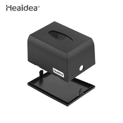 China Minimalist Heaidea Bathroom Accessories Table Restaurant Plastic Desktop Dispenser Box Facial Tissue Dispenser for sale