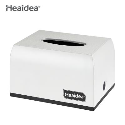 China Minimalist Heaidea Table Top Household Restaurant Tissue Box Paper Dispenser Holders Plastic for sale