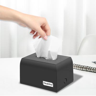 China Minimalist Heaidea Good Quality Living Room Table Tissue Box Plastic Paper Dispenser for sale