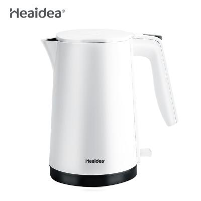 China Heaidea Basic 360 Degree Rotation Water Home Appliance Stainless Steel Electric Kettle 1.2L Good Price for sale