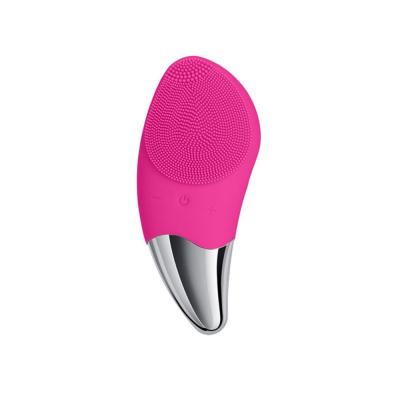 China 2020 Hot DEEP CLEANING Silicone Face Wash Electric Silicone Sonic Deep Cleansing Brush for sale