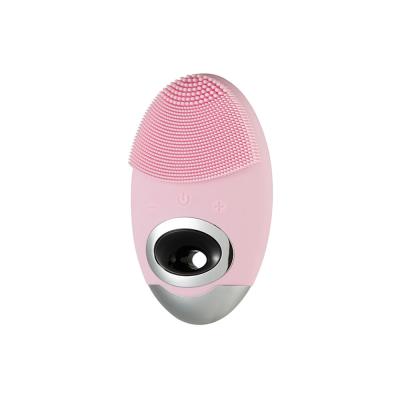 China New Design Silicone Face Brush Remover Beauty Device Waterproof Silicone Skin Care Device DEEP CLEANSING Electric Facial Brush for sale