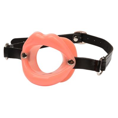 China Mouth Gag Flirt Flirting Strap On Slave Bondage Silicone Mouth Gag Fetish Oral Restraints Open Slave for sale