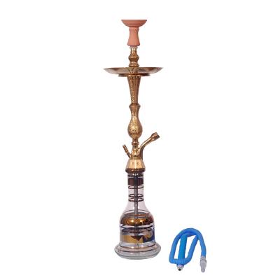 China Durable Khalil Mamoon Plated Shisha Hookah Genuine Egyptian Sheesha Unique Solid Narguile for sale