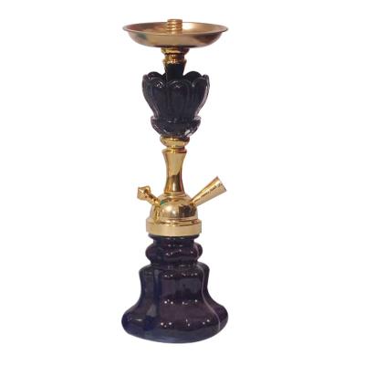 China Durable Wholesale Small MOQ Glass Bottle Chicha Complet Set Shisha Hookah Smoking Accessories In Stock for sale