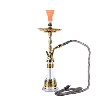 China Aluminum Alloy Zhejiang glass hookah hollow pipe shisha for sale