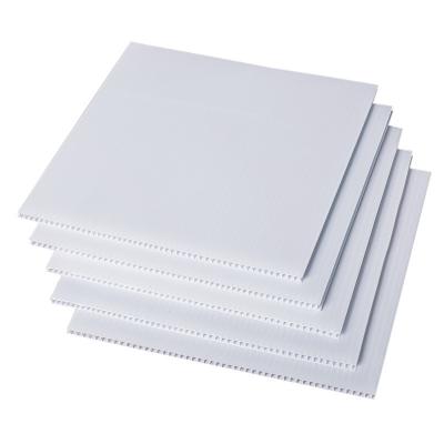 China Professional Factory High Quality 5MM PP Coreflute Sheets Plastic Corrugated Sheets for sale