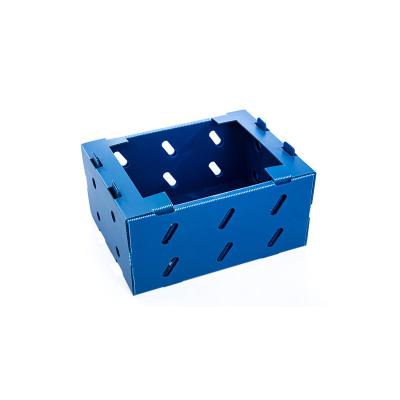 China Factory Recyclable High Quality New Design Custom Factory Size Plastic Containers Coroplast Boxes for sale