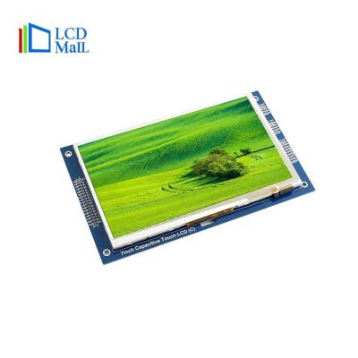 China 7 Inch TN TFT 24 Bit RGB Interface 1024*600 LCD Display Screen For Car 164.8*99.8*7.50mm for sale