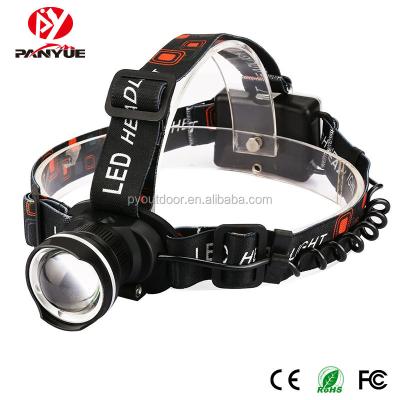 China Best XML-T6 Camping LED Hunting 1600 Lumens Outdoor Headlight Zoomable 3 Modes for sale