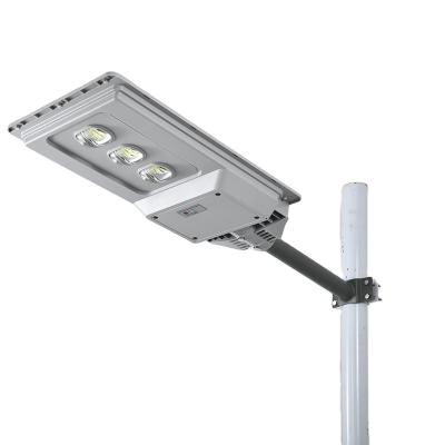 China High Lumen Outdoor Garden Module Waterproof IP65 ABS 300W 400W 500W All In One Led Solar Street Light for sale