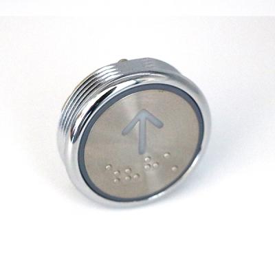 China Traditional DC24V elevator through push buttons with Braille for sale