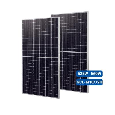 China GCL-M10/72H Flexible Solar Panel 525W 530W 540W 535W 550W 555W 560W Solar Panel Photovoltaic System For Home 2094*1038*35mm for sale